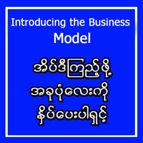 Introducing the Business Model - Pyi Thu Bawa